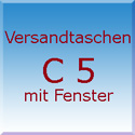 C5 wei, mit Fenster